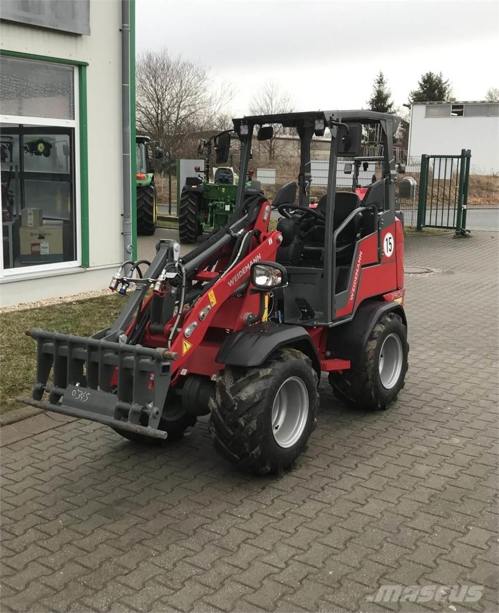 Weidemann 1190e Læssemaskiner på hjul