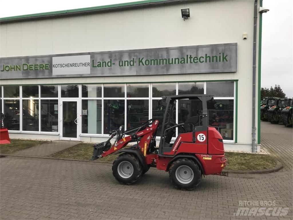 Weidemann 1190e Læssemaskiner på hjul