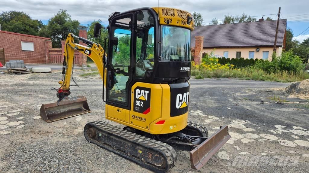 CAT 302 CR Minigravemaskiner