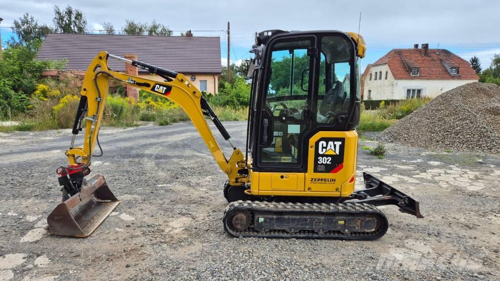 CAT 302 CR Minigravemaskiner