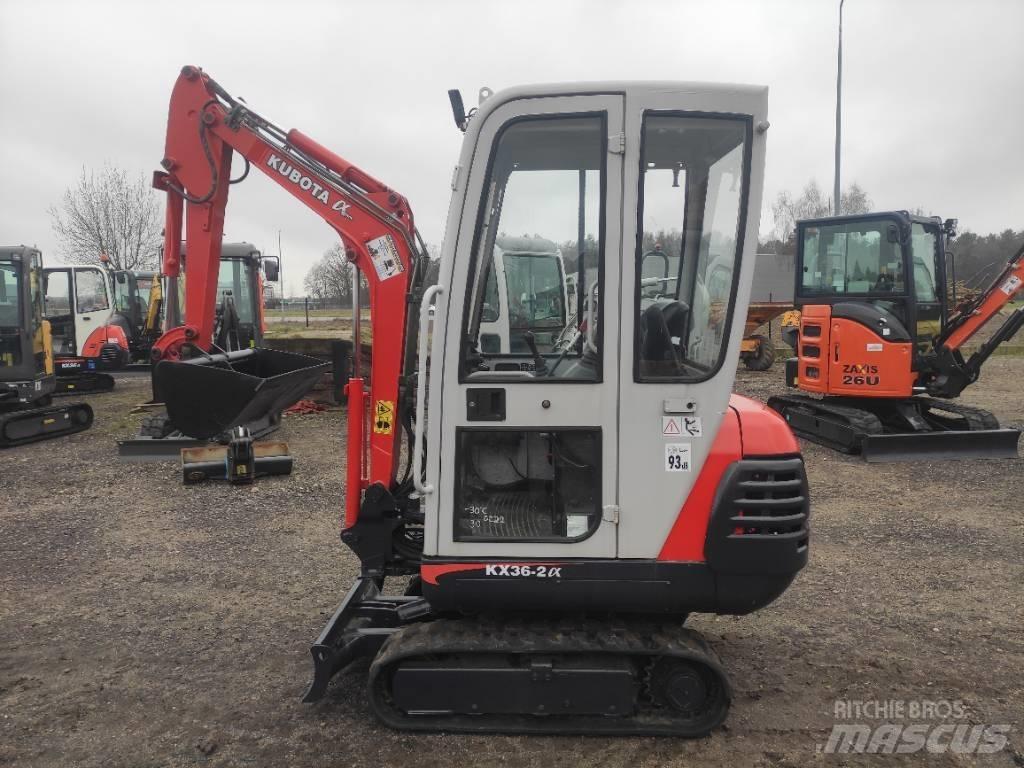Kubota KX 36-2 alfa Minigravemaskiner