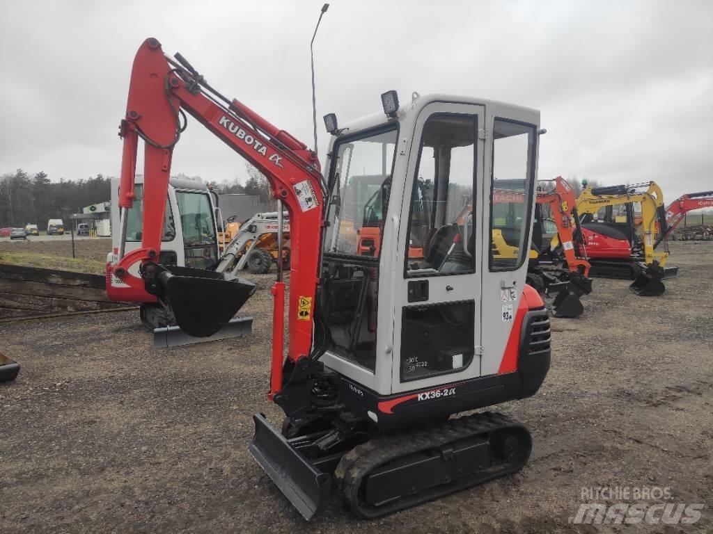 Kubota KX 36-2 alfa Minigravemaskiner