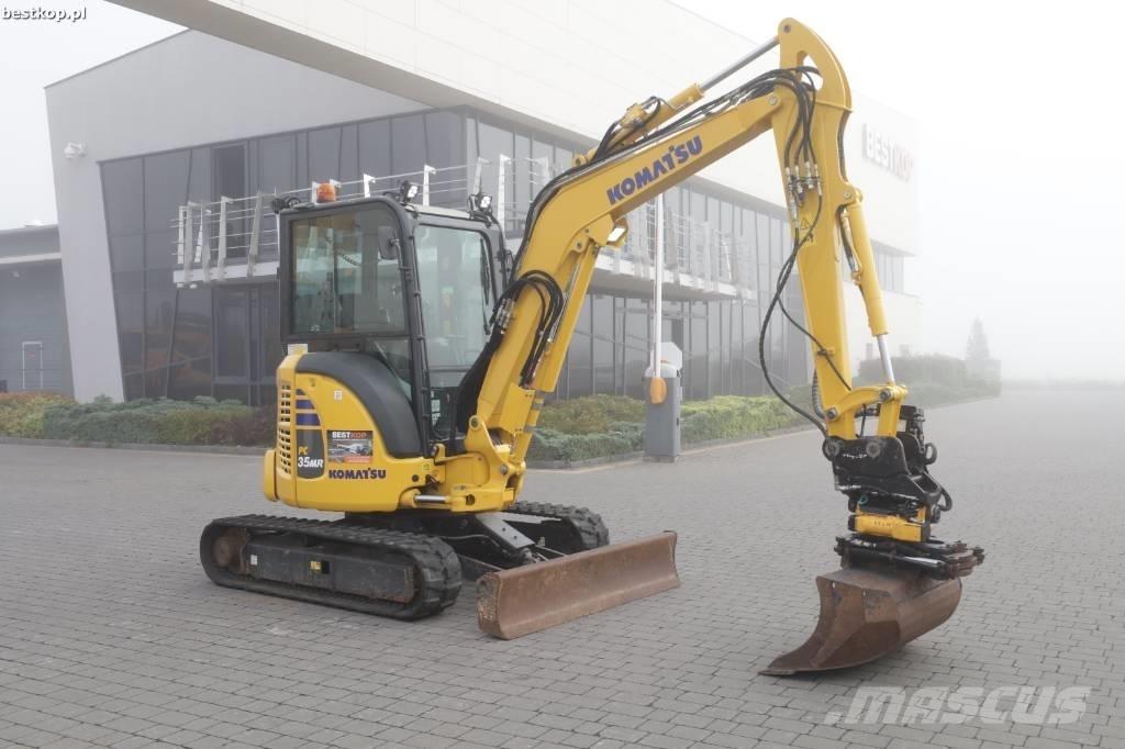 Komatsu PC 35 MR-5 Minigravemaskiner