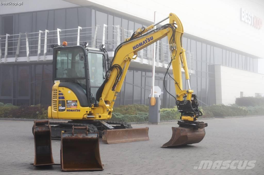 Komatsu PC 35 MR-5 Minigravemaskiner
