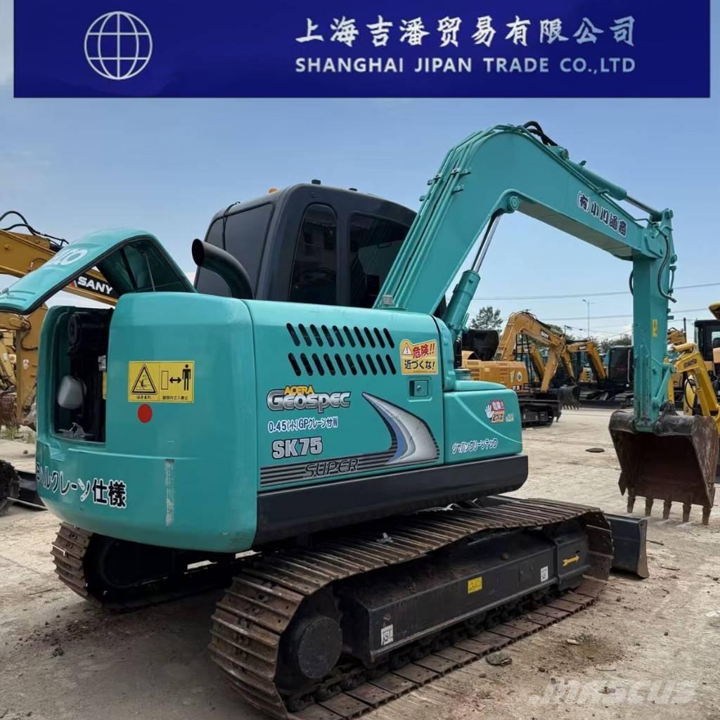 Kobelco SK 75 Midi-gravemaskiner 7t - 12t