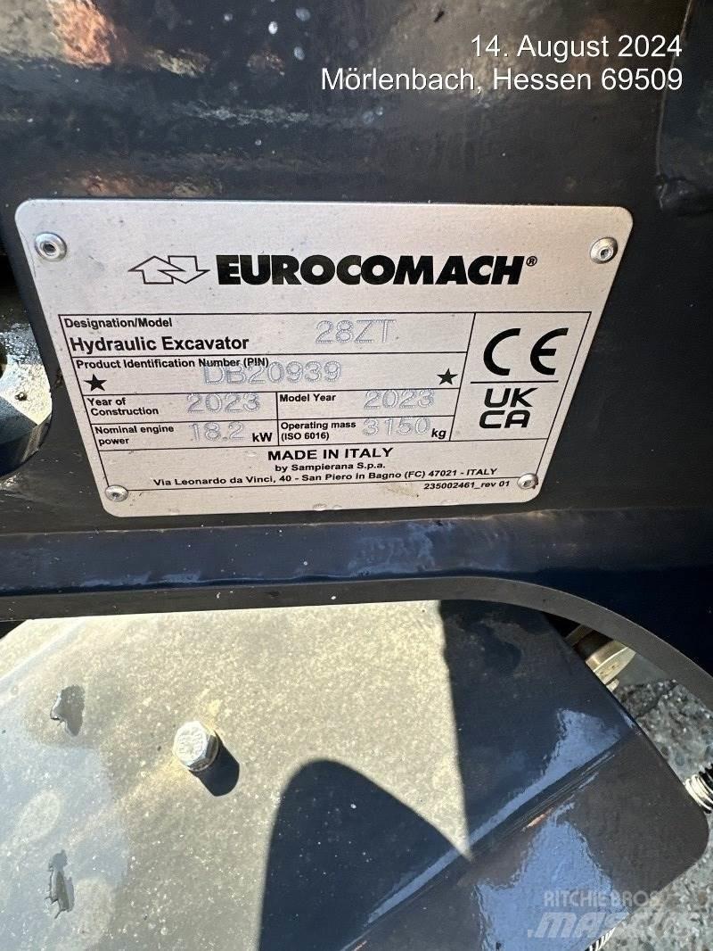 Eurocomach 28ZT Minigravemaskiner