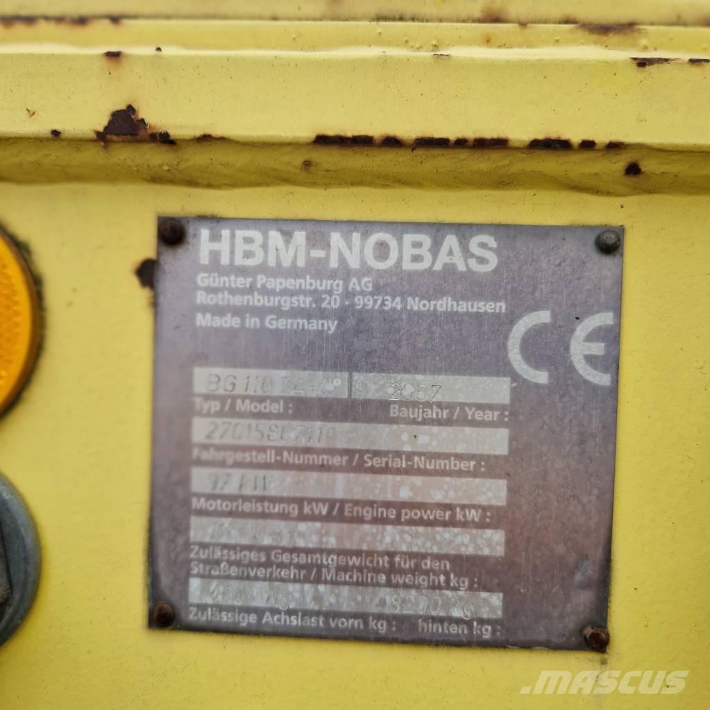 HBM BG 110 TA-4 Vejhøvle / Gradere