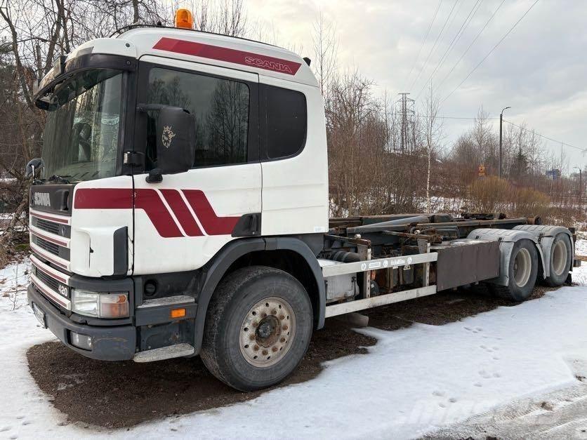 Scania G124 440 Demonterbare/wirehejs lastbiler