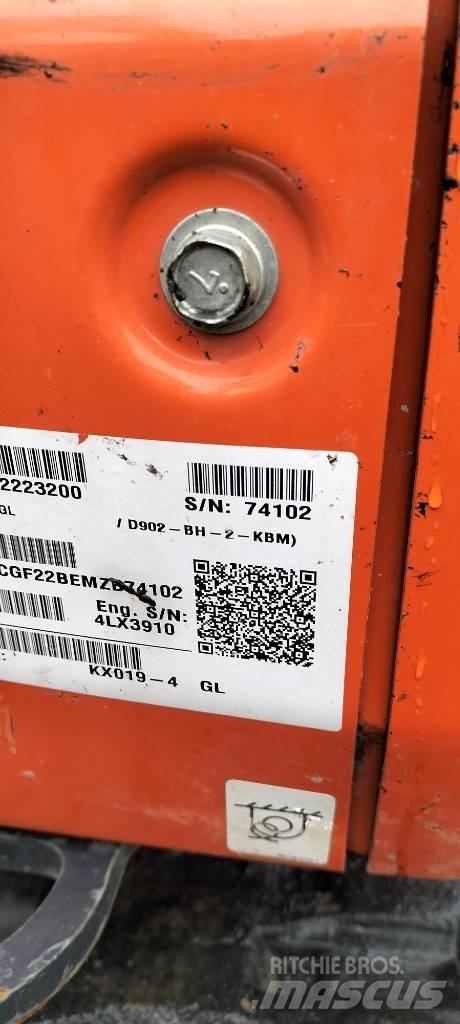 Kubota KX 019-4 Minigravemaskiner