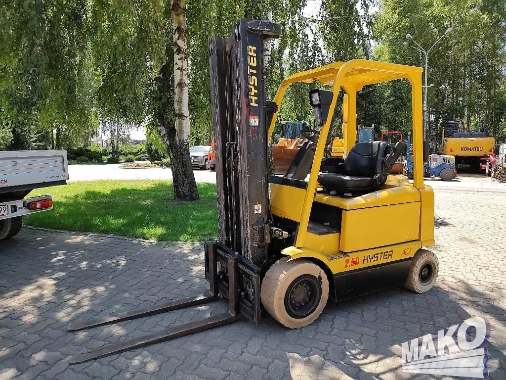 Hyster J 2.50 XM El gaffeltrucks