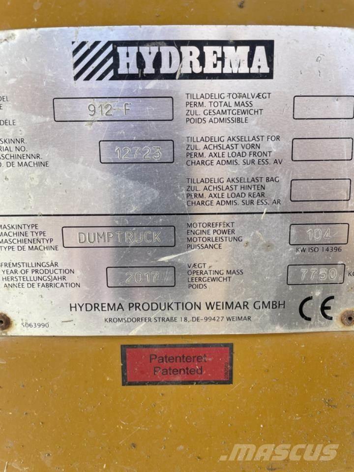 Hydrema 912FS Dumpere