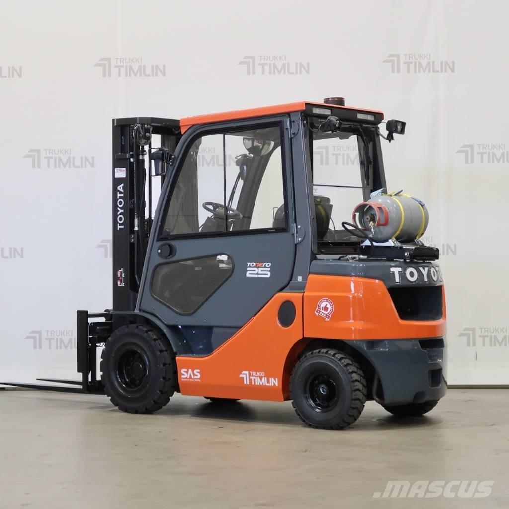 Toyota 02-8FGF25 LPG gaffeltrucks