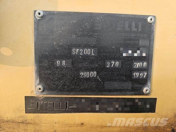 Bitelli SF200 Asfaltudlæggere
