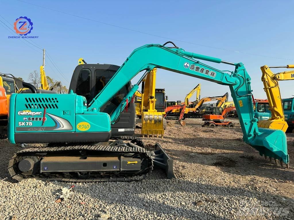 Kobelco SK 75 Gravemaskiner på larvebånd
