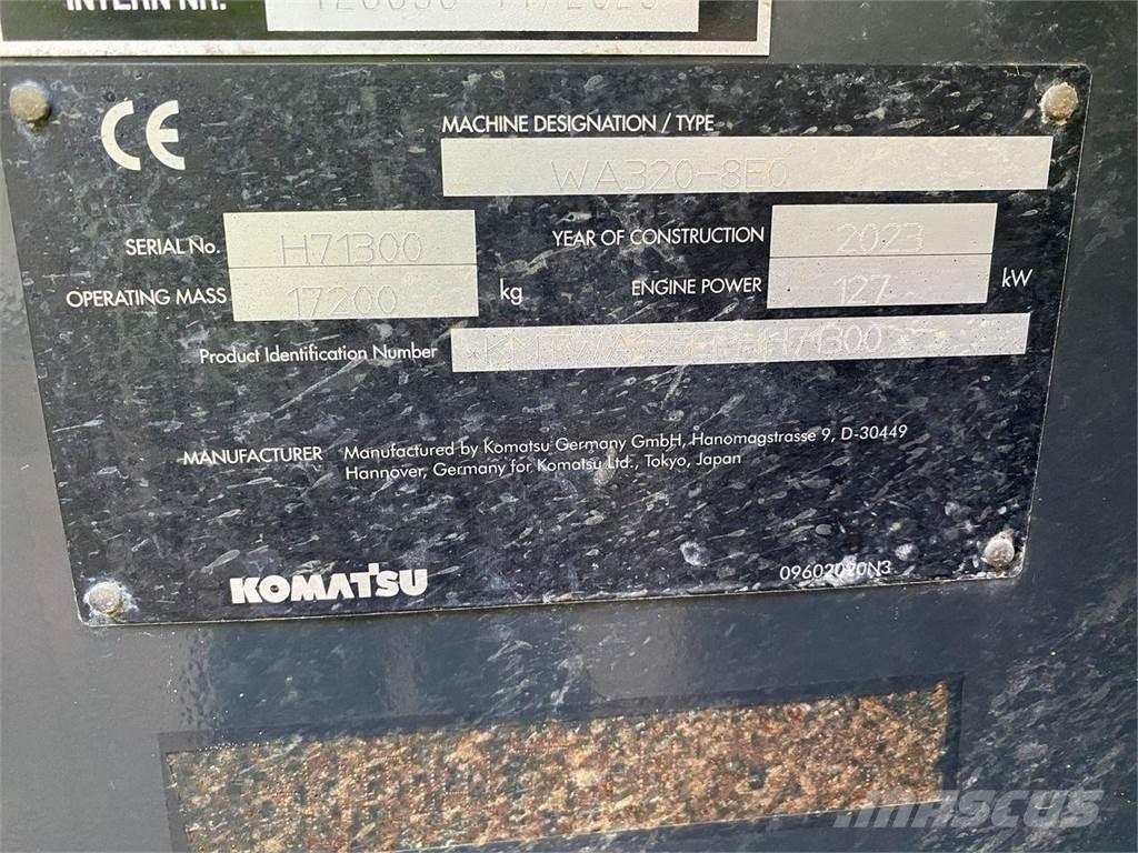 Komatsu WA320-8EO Læssemaskiner på hjul