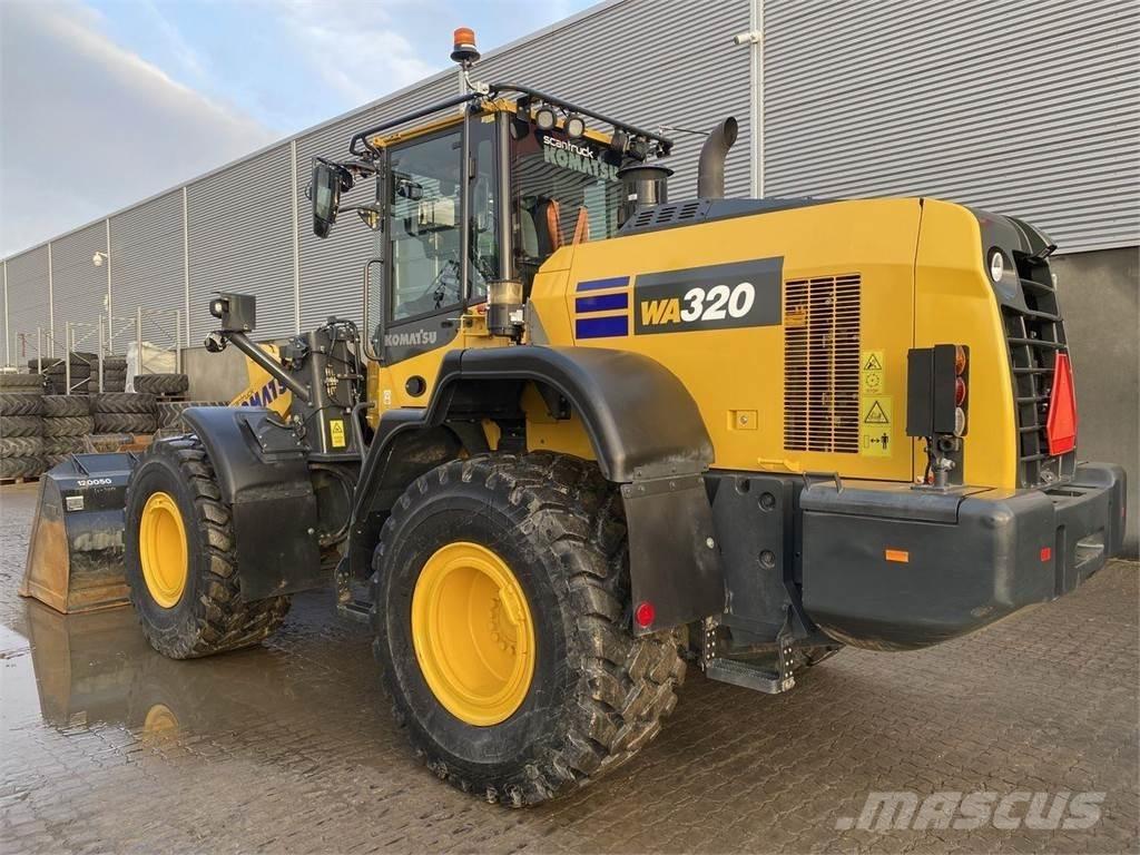 Komatsu WA320-8EO Læssemaskiner på hjul