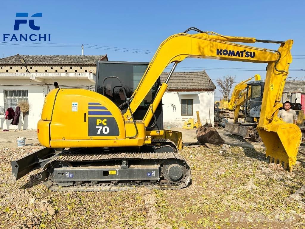 Komatsu PC 70-8 Gravemaskiner på larvebånd