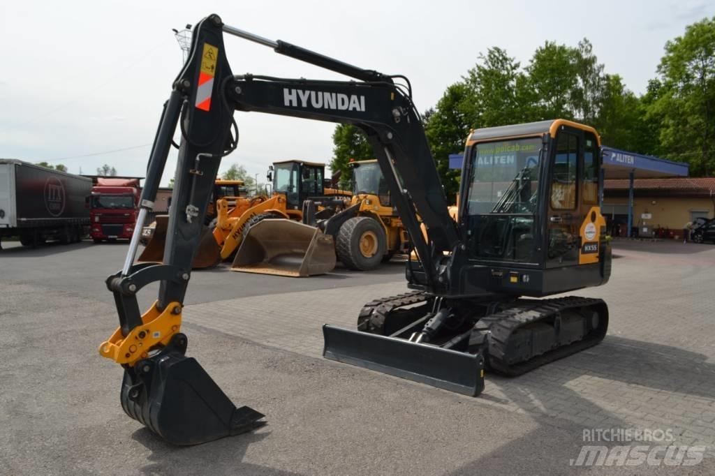 Hyundai HX 55 Minigravemaskiner