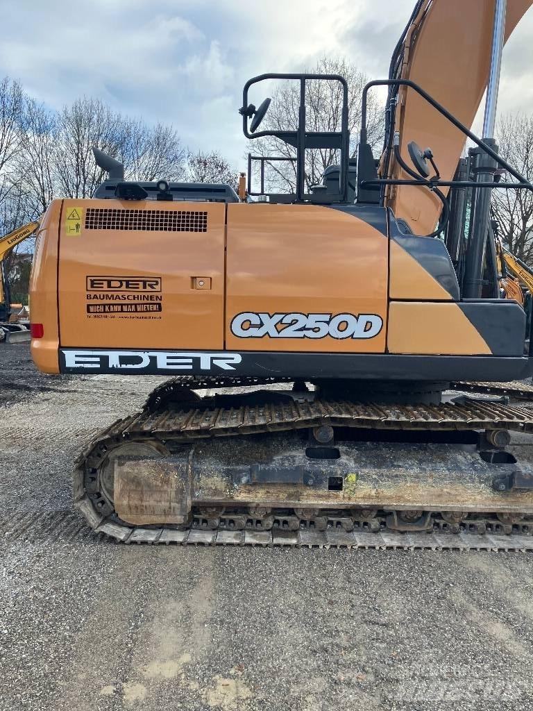 CASE CX 250 D Gravemaskiner på larvebånd