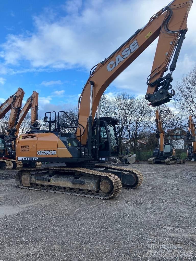 CASE CX 250 D Gravemaskiner på larvebånd