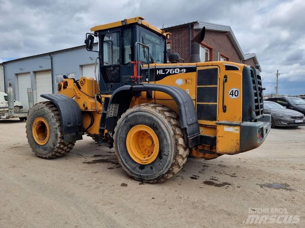 Hyundai HL 760-9 Læssemaskiner på hjul