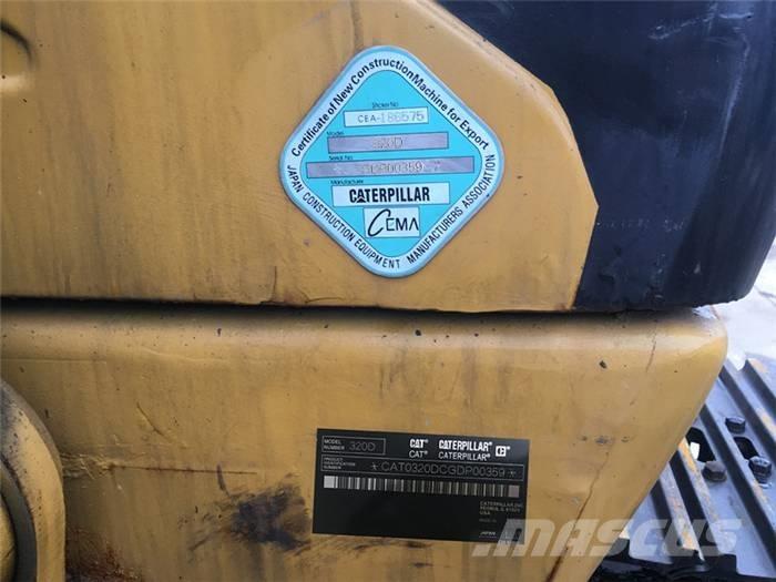 CAT 320 D Gravemaskiner på larvebånd
