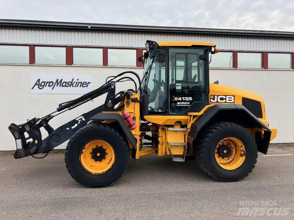 JCB 413S Læssemaskiner på hjul