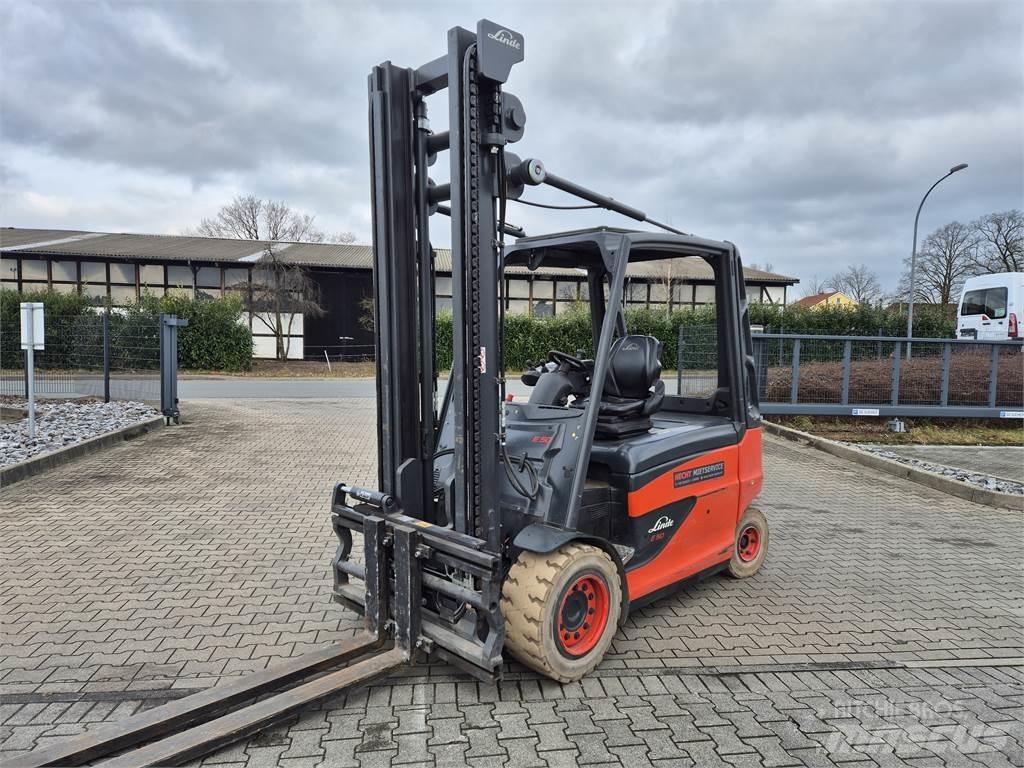 Linde E50HL El gaffeltrucks
