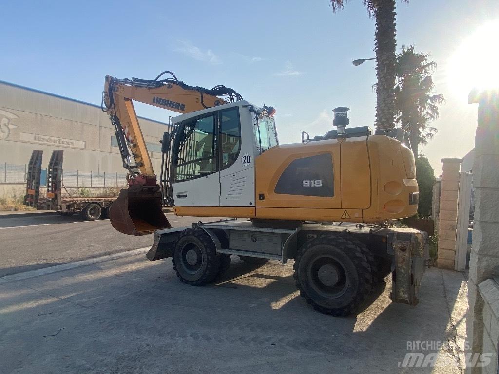 Liebherr A918 Gravemaskiner på hjul