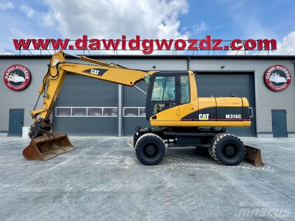 CAT M 316 C Gravemaskiner på hjul