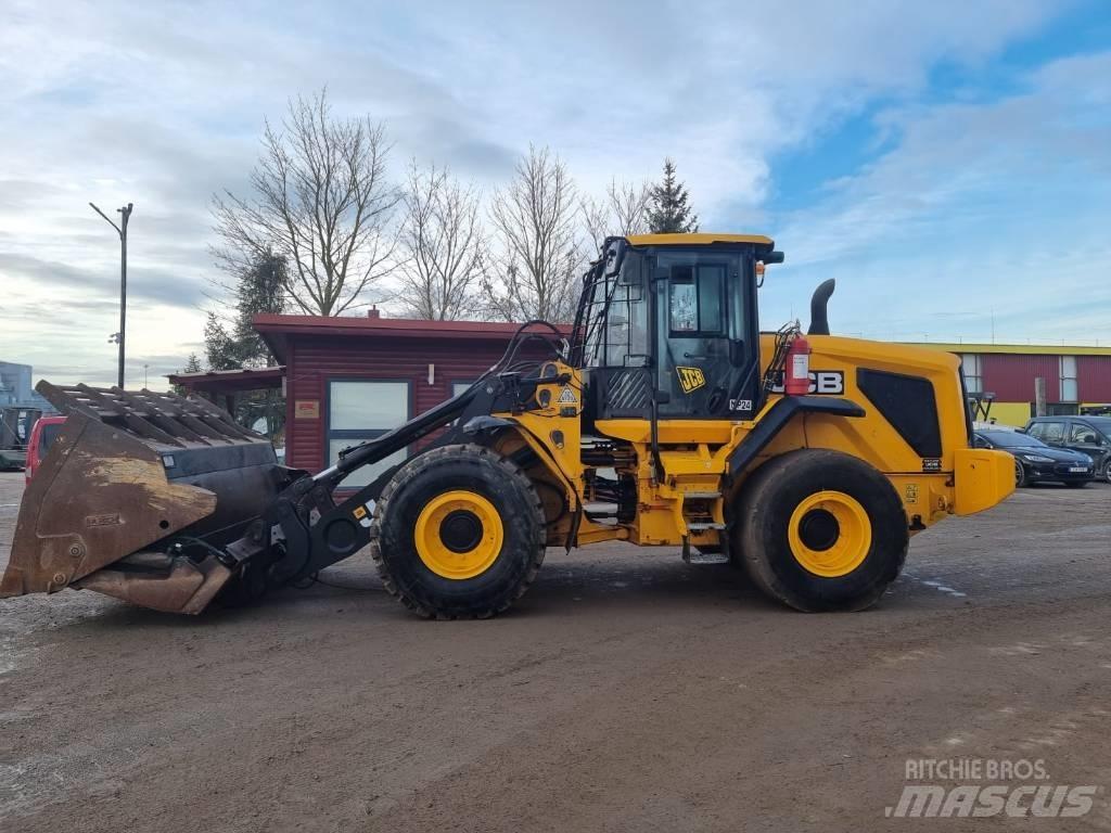 JCB 437 Hi-Tip Læssemaskiner på hjul