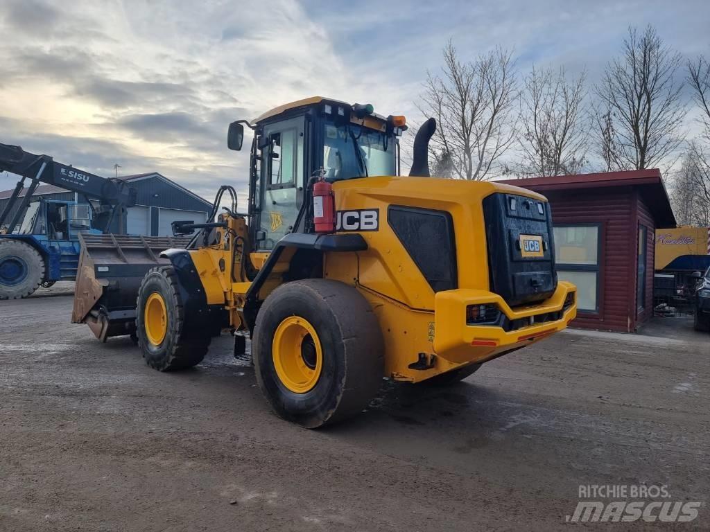 JCB 437 Hi-Tip Læssemaskiner på hjul