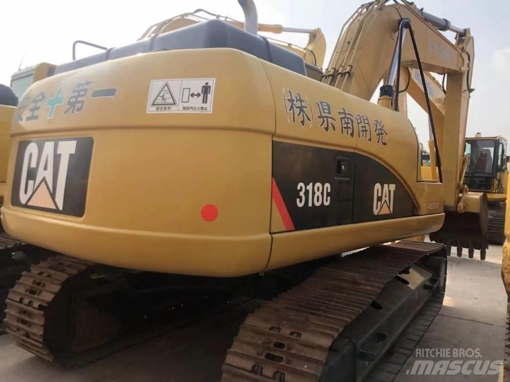 CAT 318C Gravemaskiner på larvebånd