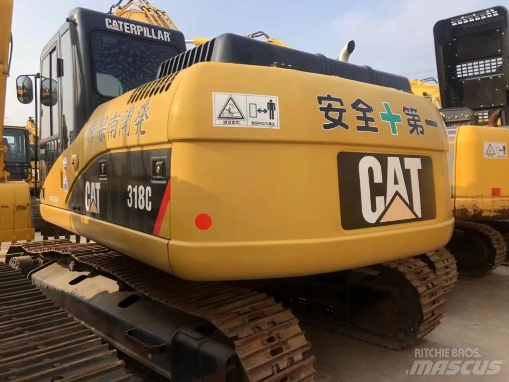 CAT 318C Gravemaskiner på larvebånd