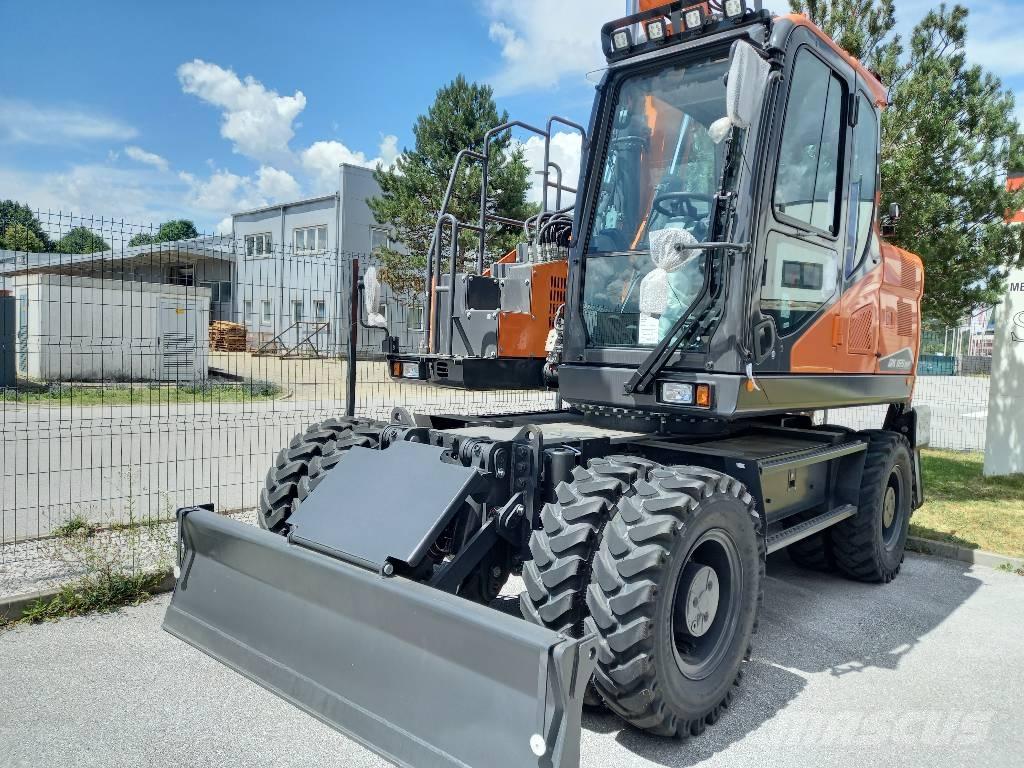 Doosan DX165WR-7K Gravemaskiner på hjul