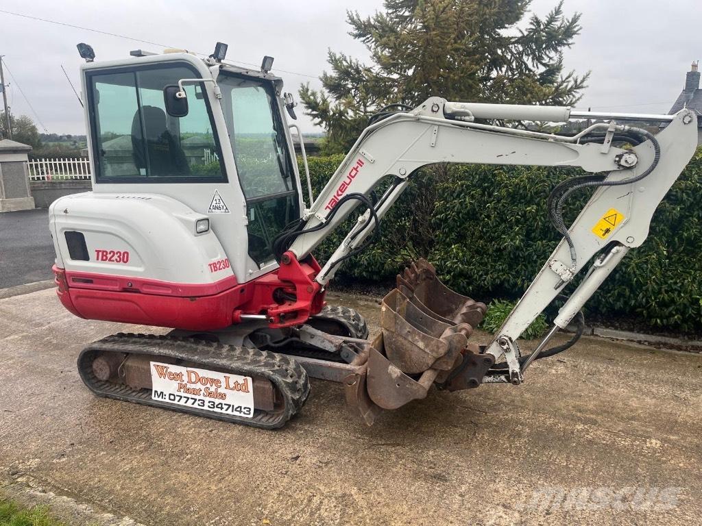 Takeuchi TB 230 Minigravemaskiner
