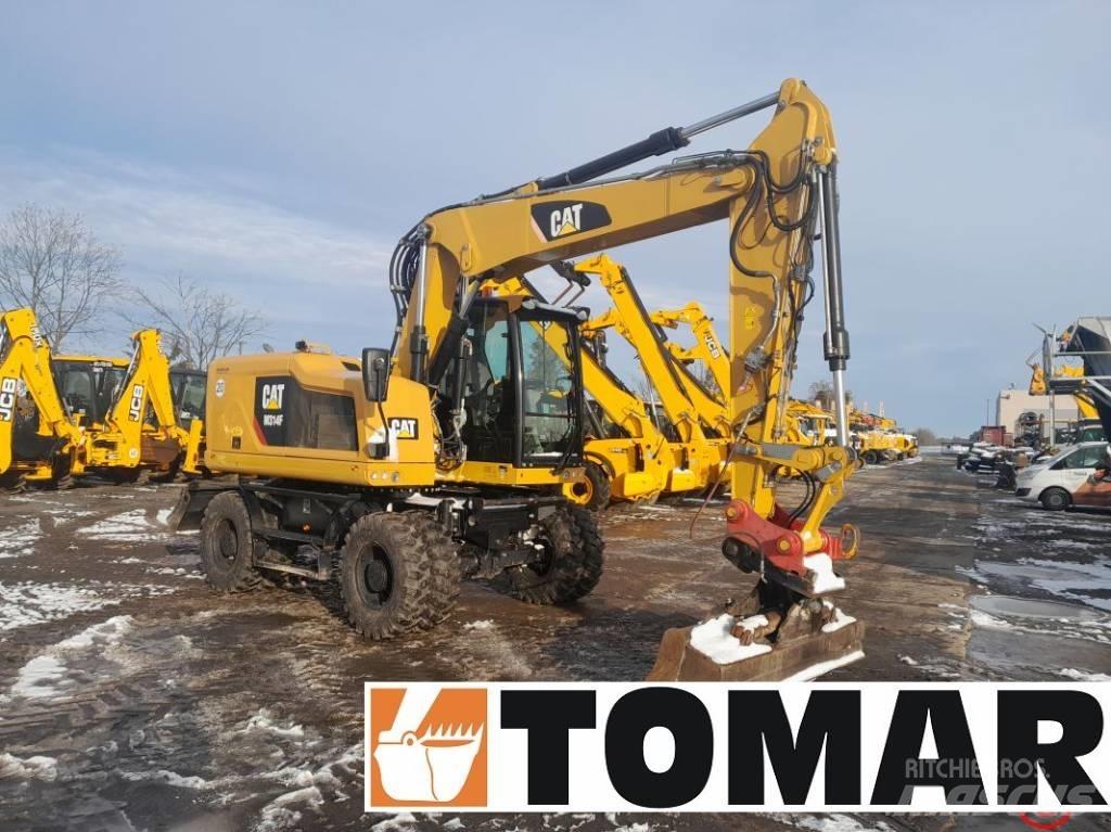 CAT M 314 F Gravemaskiner på hjul