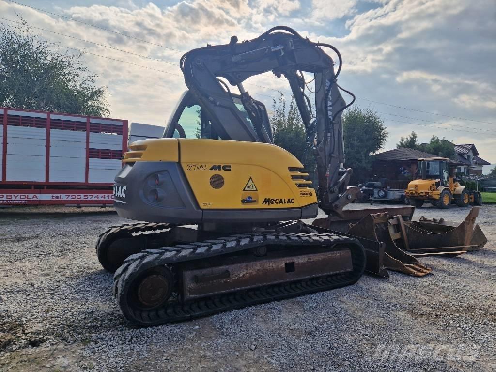 Mecalac 714 MC Gravemaskiner på larvebånd