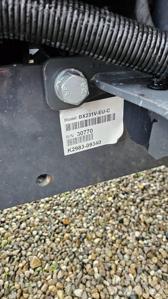 Kubota BX 231 D-C Kompakte traktorer