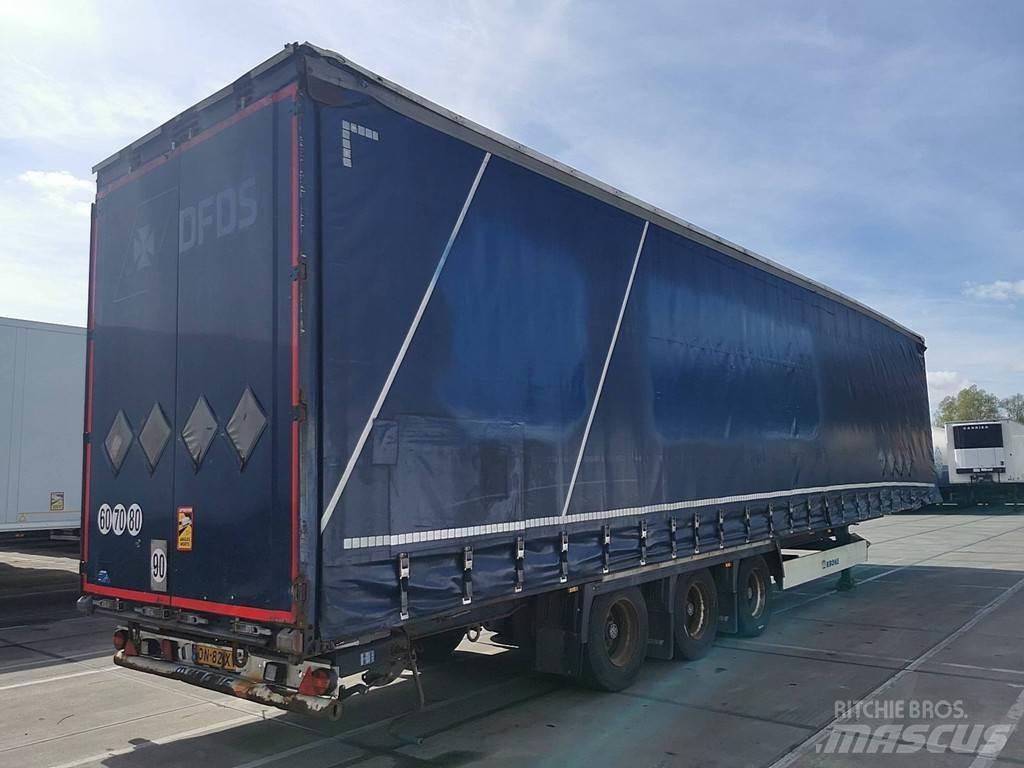 Krone N/A Semi-trailer med Gardinsider