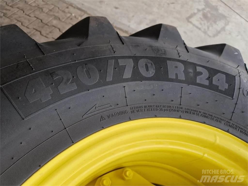 Michelin 420/70R24 Hjul, Dæk og Fælge