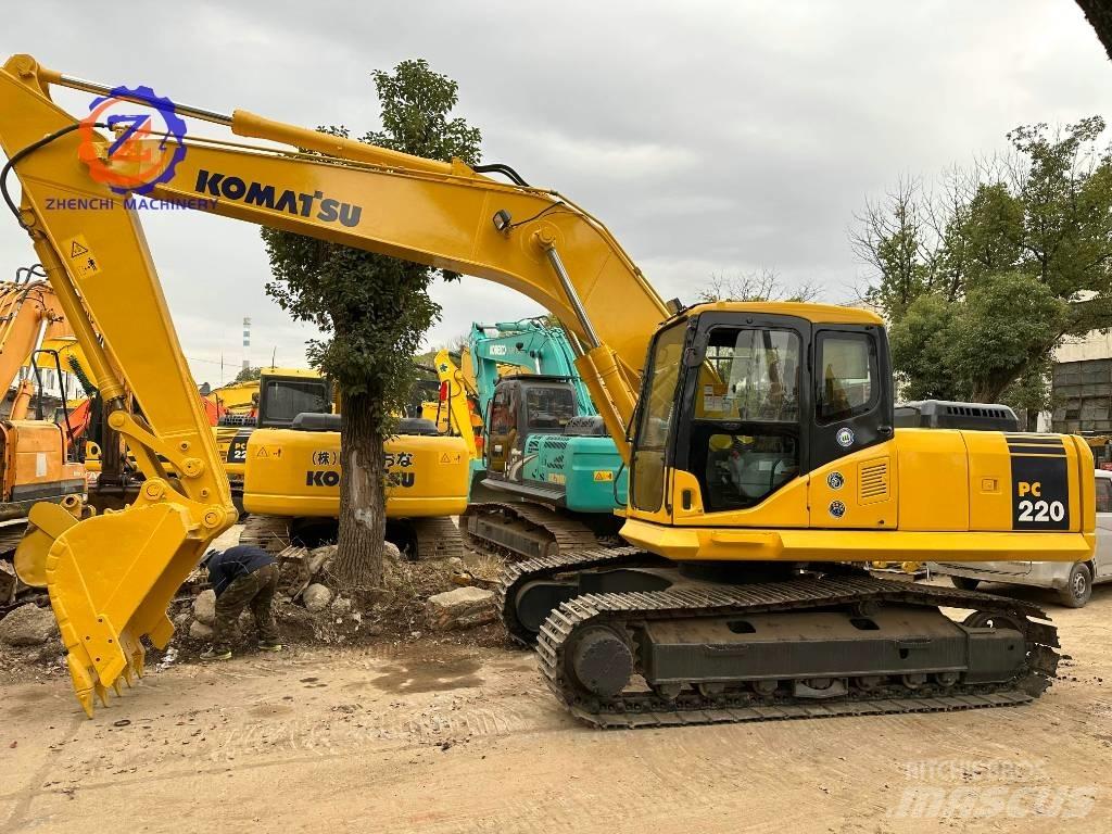 Komatsu PC 220-7 Gravemaskiner på larvebånd