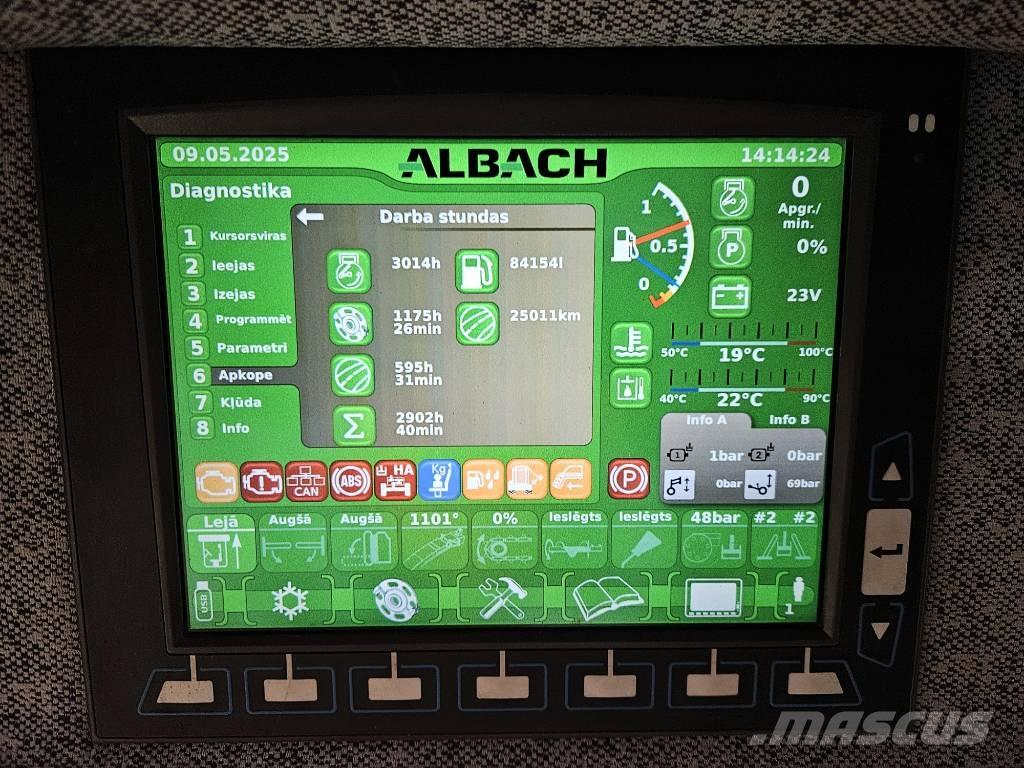 Albach Diamant 2000 Flishuggere / neddelere