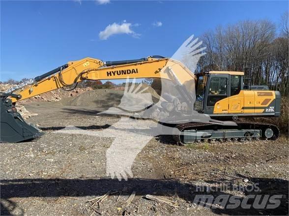 Hyundai HX220L Gravemaskiner på larvebånd