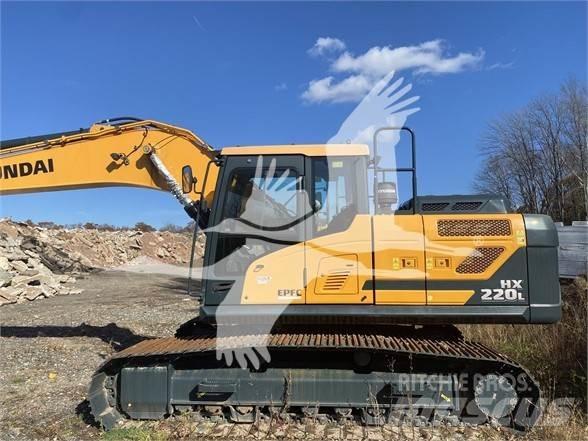 Hyundai HX220L Gravemaskiner på larvebånd