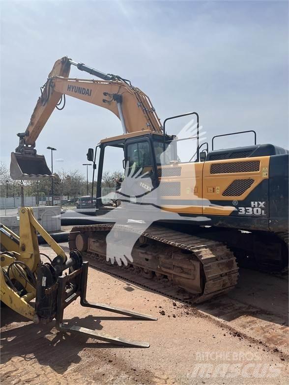 Hyundai HX330L Gravemaskiner på larvebånd