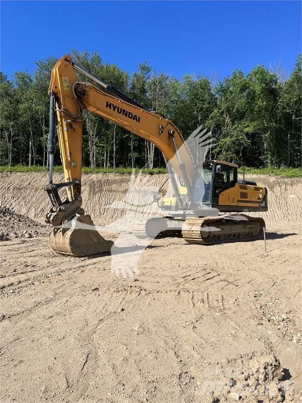 Hyundai HX330L Gravemaskiner på larvebånd