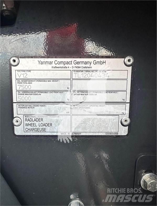 Yanmar V12 Læssemaskiner på hjul