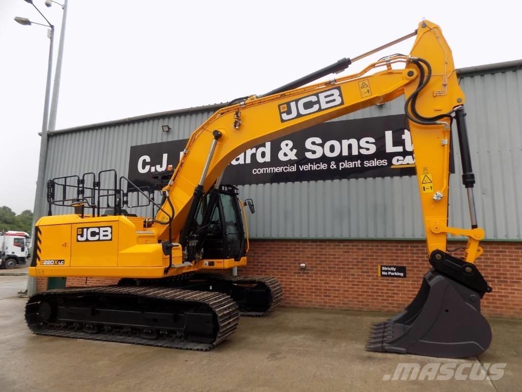 JCB 220X LC Gravemaskiner på larvebånd