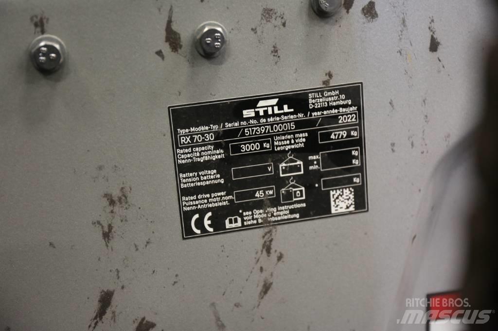 Still RX70-30 Diesel gaffeltrucks
